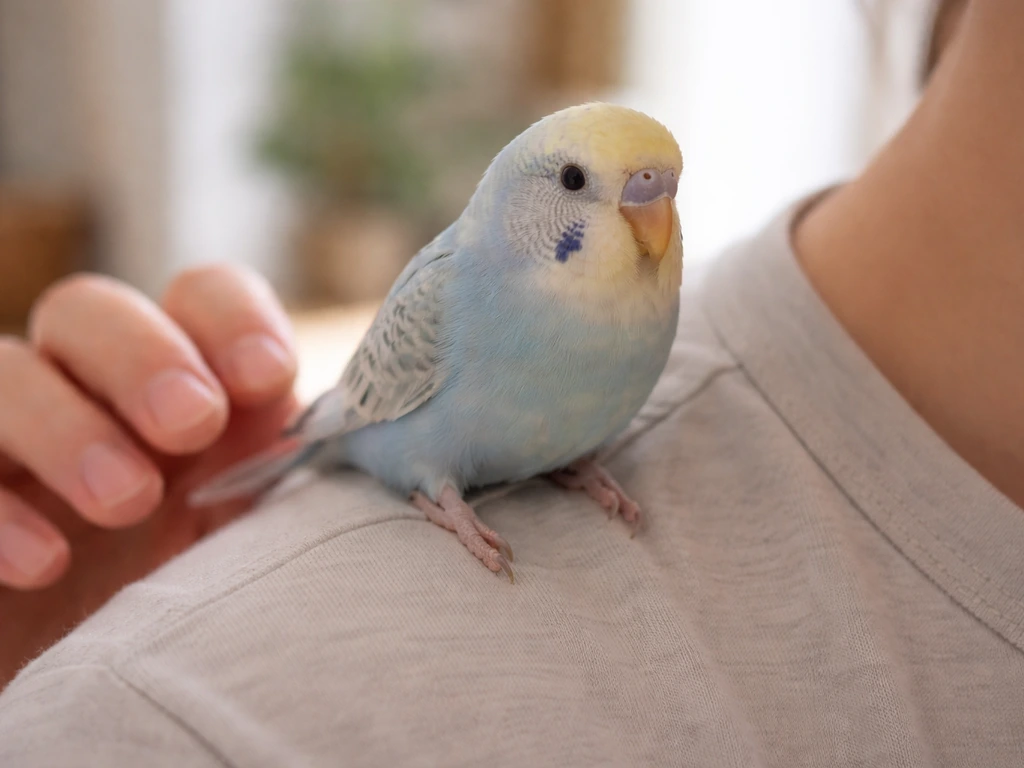 How to Train a Bird to Stay on Your Shoulder Safely