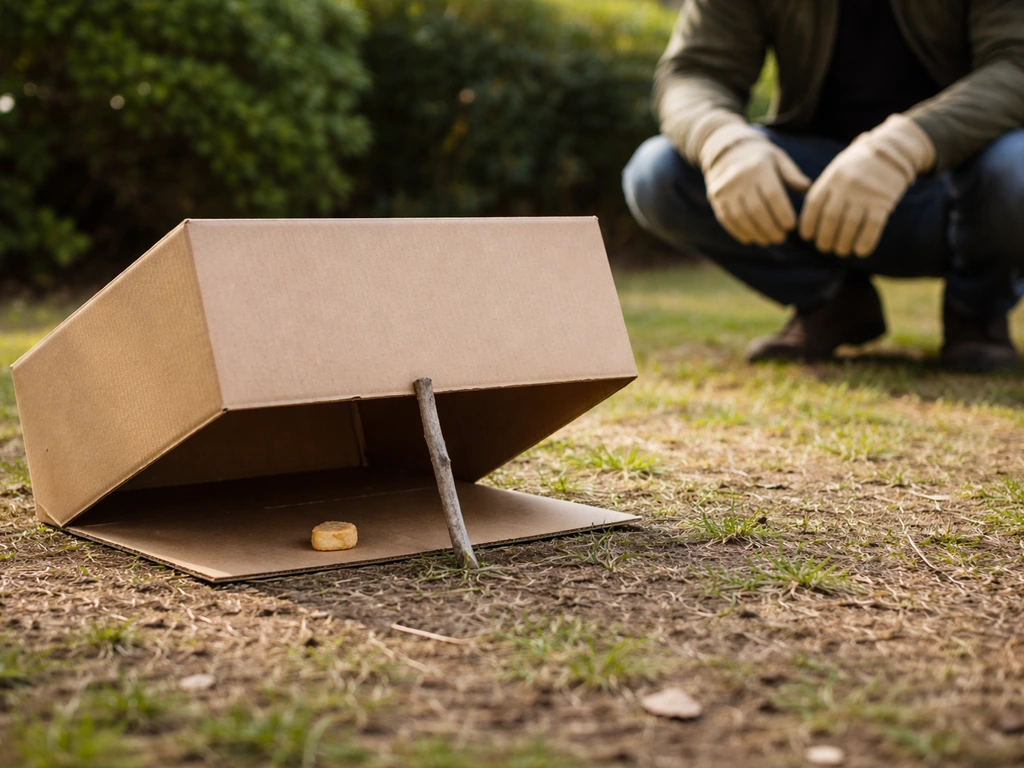 How to Catch a Bird With a Box Safely Step by Step