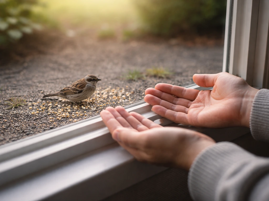 How to Pet a Wild Bird Safely and Humanely