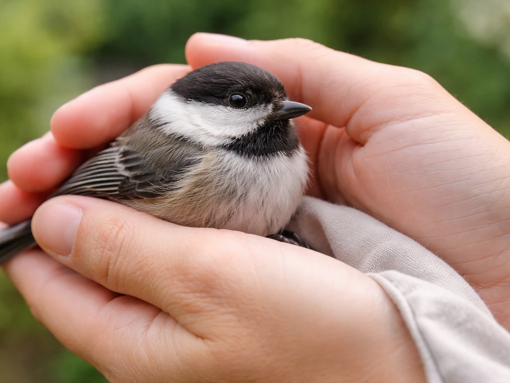 How to Pick Up a Small Bird Safely Step by Step