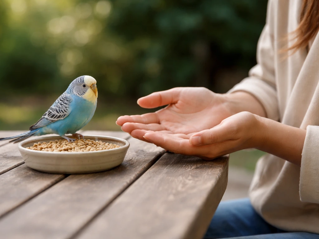 How to Show a Bird You Are Friendly: Step by Step