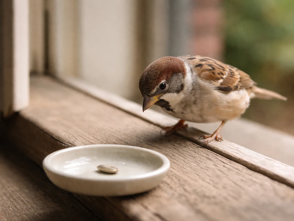How to Tame a Sparrow Bird: Humane Trust-Building Steps