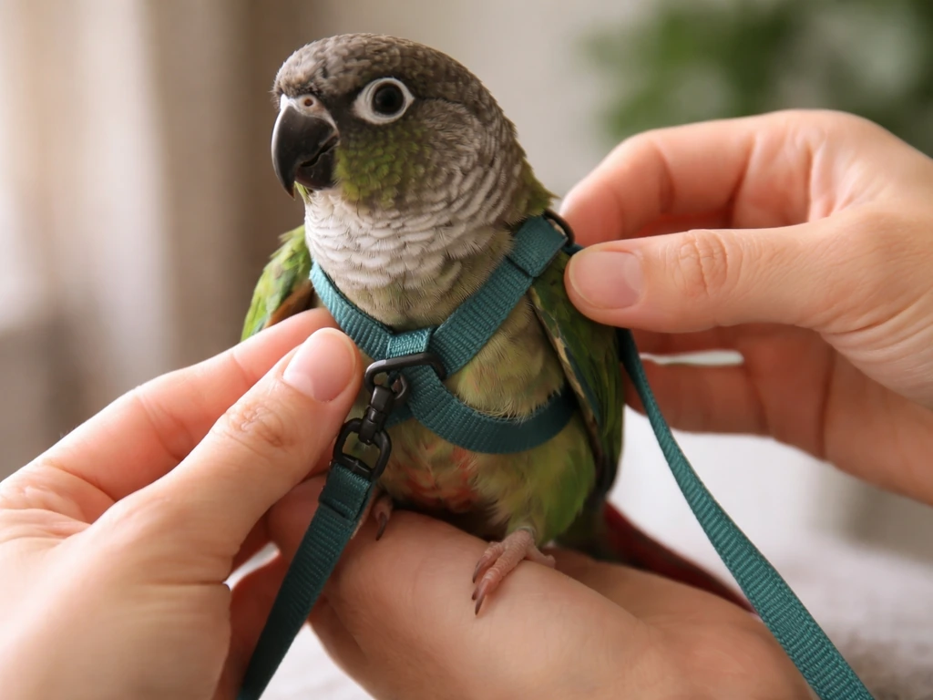 How to Put a Leash on a Bird Safely Step by Step