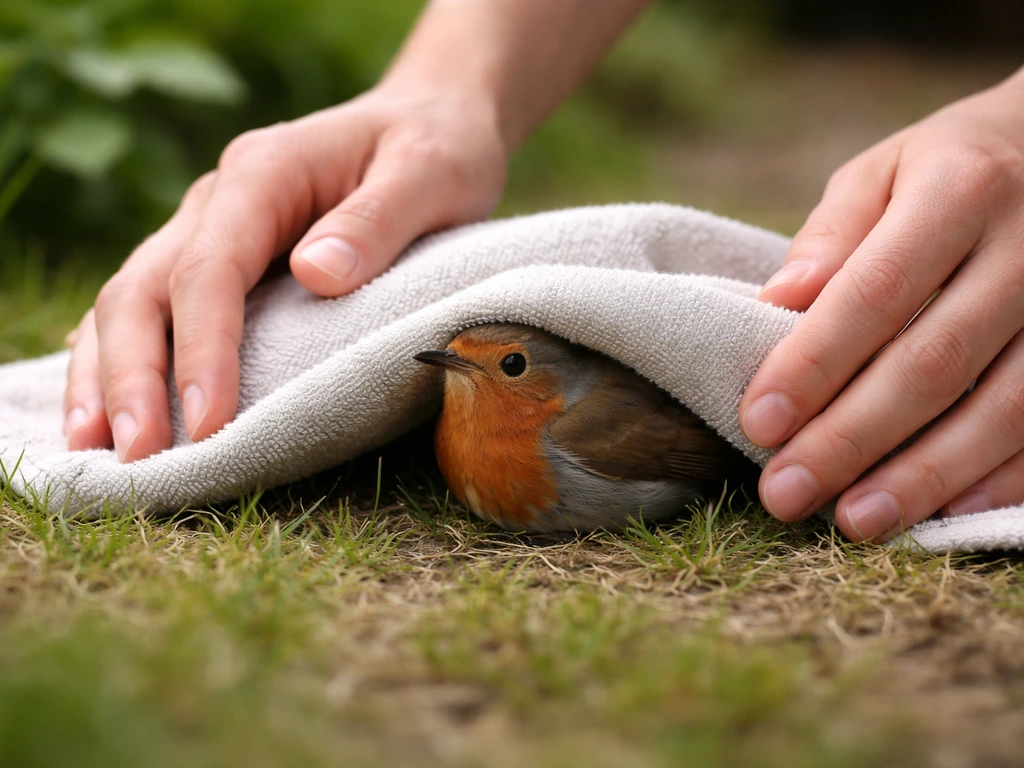 how catch a bird
